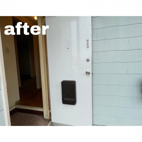 玄関ドア塗装🚪part1